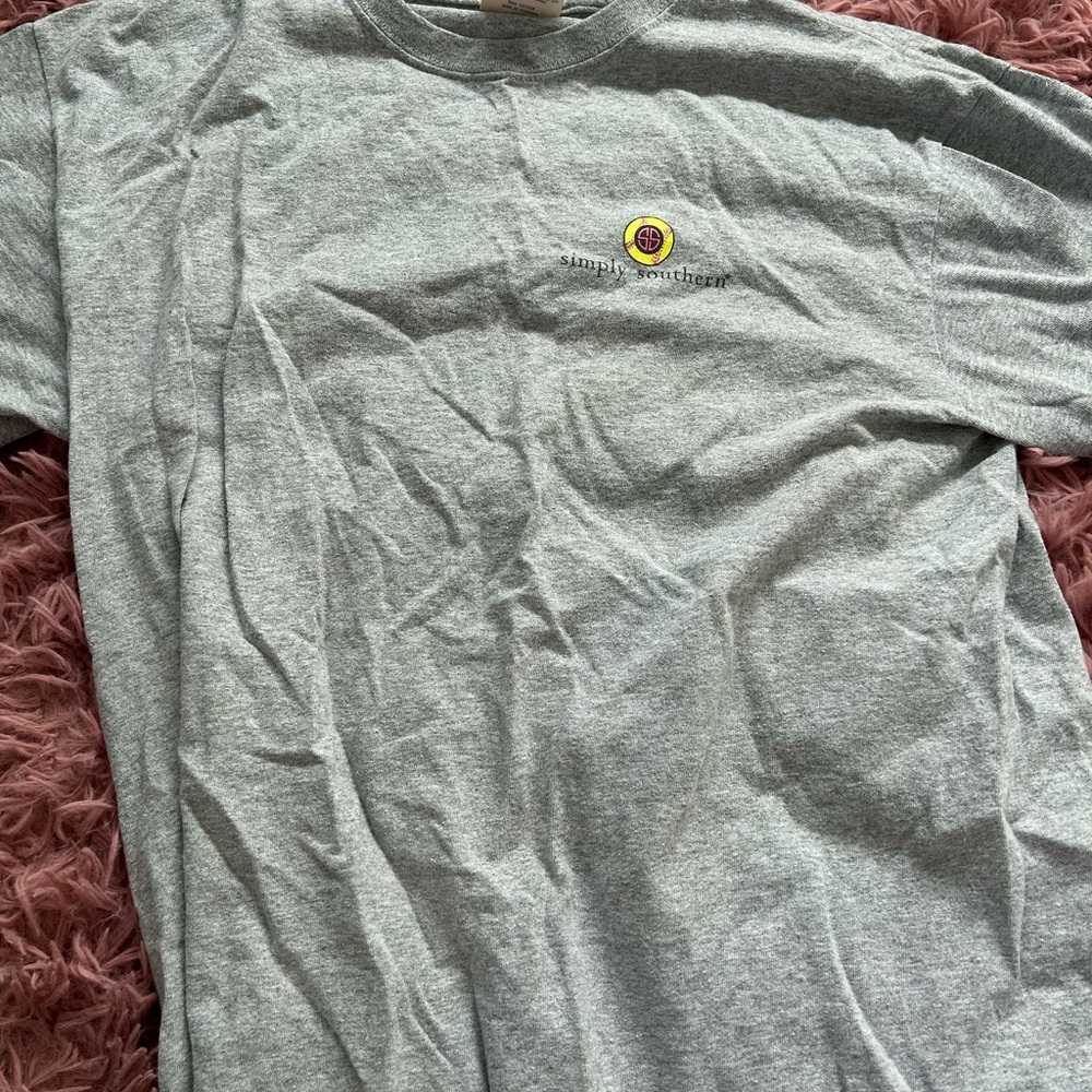 Simply Southern Gray T-Shirt for women